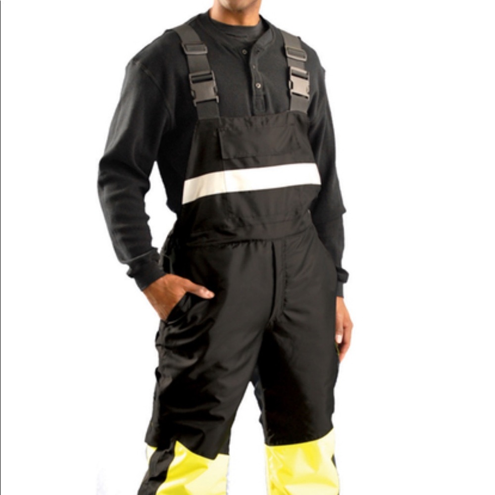 Work/cold weather reflective overalls
